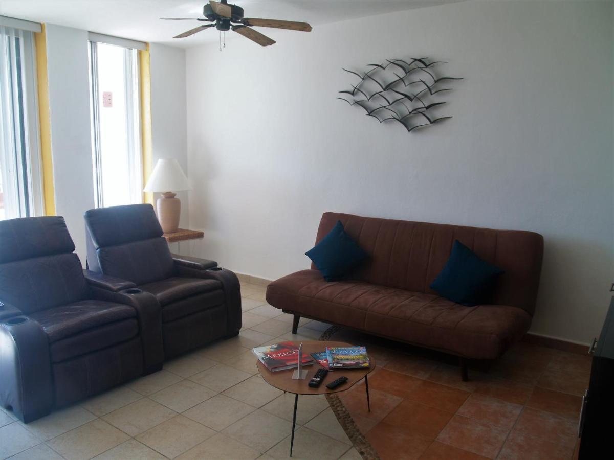 Beachfront Apartment Your Home In Cozumel Eksteriør bilde